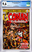 Load image into Gallery viewer, Conan the Barbarian #23 24 CGC 9.6 White Pages 1973 Marvel Comics Set (2)