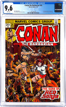 Load image into Gallery viewer, Conan the Barbarian #23 24 CGC 9.6 White Pages 1973 Marvel Comics Set (2)