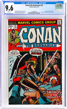 Load image into Gallery viewer, Conan the Barbarian #23 CGC 9.6 White Pages 1973 Marvel Comics 1st Red Sonja