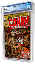 Load image into Gallery viewer, Conan the Barbarian #24 CGC 9.6 NM+ 1st Full Red Sonja 1973 Marvel Comics
