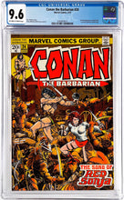 Load image into Gallery viewer, Conan the Barbarian #24 CGC 9.6 NM+ 1st Full Red Sonja 1973 Marvel Comics