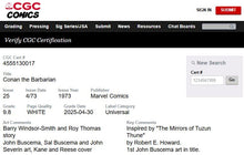 Load image into Gallery viewer, Conan the Barbarian #25 CGC 9.8 White Pages 1973 Marvel Comics