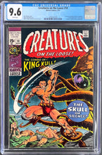 Load image into Gallery viewer, Creatures on the Loose #10 CGC 9.6 White 1st Appearance King Kull 1971 Marvel Comics