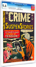 Load image into Gallery viewer, Crime SuspenStories #1 CGC 9.4 NM 1950 E.C. Pre Code Horror First Issue Johnny Craig