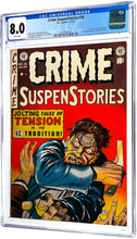 Load image into Gallery viewer, Crime SuspenStories #16 CGC 8.0 White Pages 1953 E.C. Comics Pre-Code Horror Johnny Craig Cover