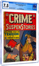 Load image into Gallery viewer, Crime SuspenStories #22 CGC 7.5 OWW 1954 E.C. Comics Classic Decapitation Cover