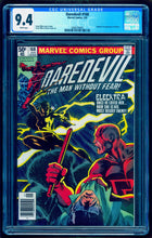 Load image into Gallery viewer, DAREDEVIL #168 CGC 9.4 WHITE PAGES 💎 NEWSSTAND EDITION