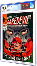Load image into Gallery viewer, DAREDEVIL #38 CGC 9.4 White Pages 1968 Marvel Comics Doctor Doom Appearance