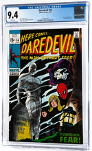 Load image into Gallery viewer, DAREDEVIL #54 CGC 9.4 White Pages 1969 Marvel Comics 1st Appearance of Mr. FEAR