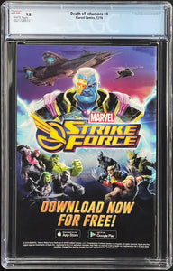 DEATH OF INHUMANS #4 CGC 9.8 NEW CASE