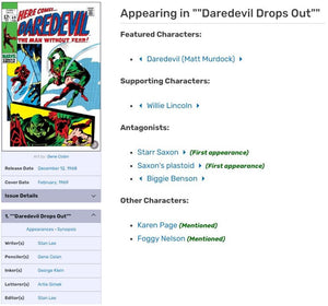 Daredevil #49 CGC 9.6 White 1969 Marvel Comics 1st Appearance Starr Saxon