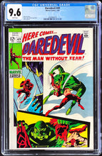 Load image into Gallery viewer, Daredevil #49 CGC 9.6 White 1969 Marvel Comics 1st Appearance Starr Saxon