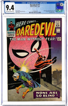 Load image into Gallery viewer, DAREDEVIL #16 #17 CGC 9.4 NM 1966 Marvel Comics Spider-Man Appearance Set (2)