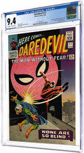 Load image into Gallery viewer, DAREDEVIL #16 #17 CGC 9.4 NM 1966 Marvel Comics Spider-Man Appearance Set (2)
