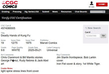 Load image into Gallery viewer, Deadly Hands of kung Fu #19 CGC 9.6 White Pages 1975 Marvel Comics 1st App White Tiger