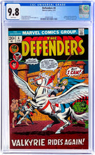 Load image into Gallery viewer, Defenders #4 CGC 9.8 White 1973 Marvel Comics 1st Appearance Valkyrie
