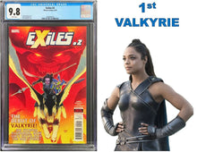 Load image into Gallery viewer, Defenders #4 CGC 9.8 White Pages 1st Appearance Valkyrie 1973 Marvel Comics + Exiles #2 CGC 9.8 (1st MCU Valkyrie)