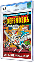 Load image into Gallery viewer, Defenders #4 CGC 9.6 White Pages 1st Appearance Valkyrie 1973 Marvel Comics