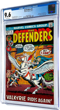 Load image into Gallery viewer, Defenders #4 CGC 9.6 NM+ 1st Appearance Valkyrie 1973 Marvel Comics