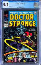 Load image into Gallery viewer, Doctor Strange #175 CGC 9.2 White Pages 1968 Marvel Comics 1st Appearance