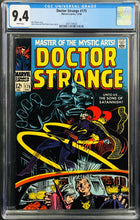 Load image into Gallery viewer, Doctor Strange #175 CGC 9.4 White Pages 1968 Marvel 1st Appearance