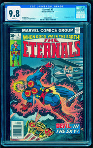 ETERNALS #3 CGC 9.8 WHITE PAGES 💎 1st SERSI