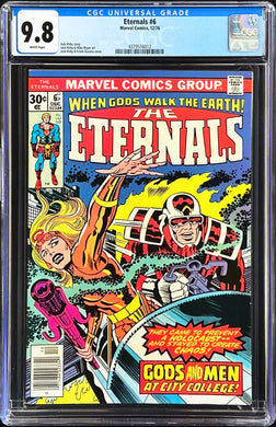 Eternals #6 CGC 9.8 White 1976 Marvel Comics