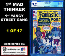 Load image into Gallery viewer, FANTASTIC FOUR #15 CGC 9.2 WHITE PAGES 💎 1st MAD THINKER
