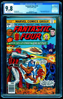 FANTASTIC FOUR #175 CGC 9.8 WHITE PAGES