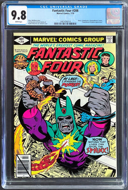FANTASTIC FOUR #208 CGC 9.8 WHITE PAGES 💎 1st CHAMPIONS OF XANDAR