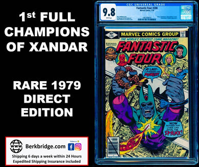 FANTASTIC FOUR #208 CGC 9.8 WHITE PAGES 💎 1st CHAMPIONS OF XANDAR