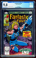 Load image into Gallery viewer, FANTASTIC FOUR #245 CGC 9.8 WHITE PAGES 💎 1st AVATAR FRANKLIN RICHARDS