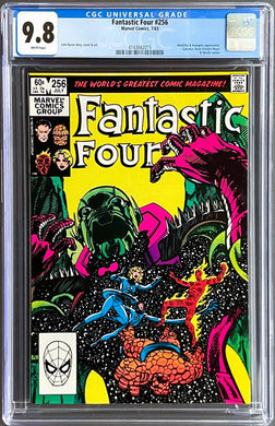 FANTASTIC FOUR #256 CGC 9.8 WHITE PAGES 💎 GALACTUS  ANNIHILUS  SKRULLS