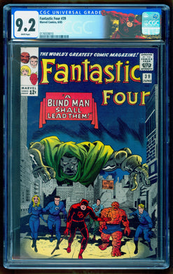 FANTASTIC FOUR #39 CGC 9.2 WHITE PAGES 💎 UNPRESSED GRADED 2011