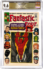 Load image into Gallery viewer, FANTASTIC FOUR #54 CGC 9.6 BOSTON PEDIGREE White Pages 1966 Marvel 3rd Black Panther 1st Prester John