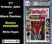 Load image into Gallery viewer, FANTASTIC FOUR #54 CGC 9.6 BOSTON PEDIGREE White Pages 1966 Marvel 3rd Black Panther 1st Prester John