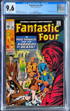 Load image into Gallery viewer, Fantastic Four #96 CGC 9.6 White Pages 1970 Marvel Comics