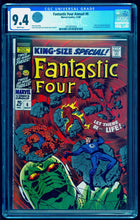 Load image into Gallery viewer, FANTASTIC FOUR ANNUAL #6 CGC 9.4 WHITE PAGES 🔥 Oregon Coast Pedigree