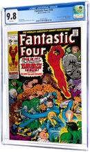 Load image into Gallery viewer, Fantastic Four #100 CGC 9.8 White Pages 1970 Marvel Comics 100th Anniversary Issue