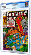 Load image into Gallery viewer, Fantastic Four #100 CGC 9.8 White Pages 1970 Marvel Comics Anniversary Issue