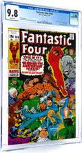 Load image into Gallery viewer, Fantastic Four #100 CGC 9.8 White Pages 1970 Marvel Comics Anniversary Issue