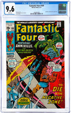 Load image into Gallery viewer, Fantastic Four #109 CGC 9.6 White Pages 1971 Marvel Comics