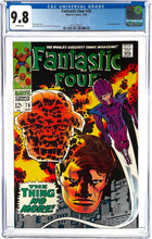 Load image into Gallery viewer, Fantastic Four #78 CGC 9.8 White Pages 1968 Marvel Comics (1 of 14)