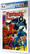 Load image into Gallery viewer, Fantastic Four #82 CGC 9.6 NM+ 1969 Marvel Comics (New Custom Case)