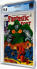 Load image into Gallery viewer, Fantastic Four #86 CGC 9.8 Doctor Doom Appearance 1969 Marvel Comics