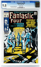 Load image into Gallery viewer, Fantastic Four #87 CGC 9.8 1969 Marvel Comics Doctor Doom Appearance Jack Kirby
