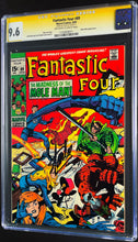 Load image into Gallery viewer, Fantastic Four #89 CGC 9.6 Signed Stan Lee 1969 Marvel Comics (1 of 1 Top Graded SS)