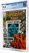 Load image into Gallery viewer, Fantastic Four #92 CGC 9.8 White Pages 1969 Marvel Comics (1 of 14)