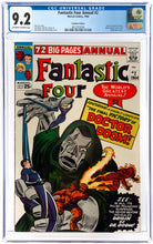 Load image into Gallery viewer, Fantastic Four Annual #2 CGC 9.2 1964 Marvel Comics Origin Doctor Doom Canadian Variant (Top Graded 1 of 2)