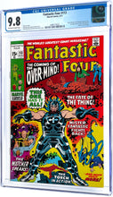 Load image into Gallery viewer, Fantastic Four #113 CGC 9.8 1971 Marvel Comics 1st Appearance Over-mind (1 of 13)